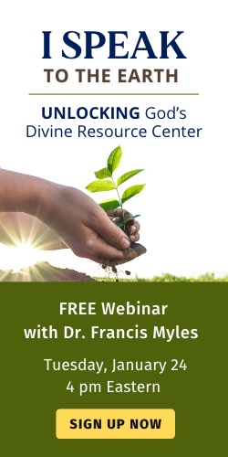 I Speak to the Earth: Unlocking God’s Divine Resource Center