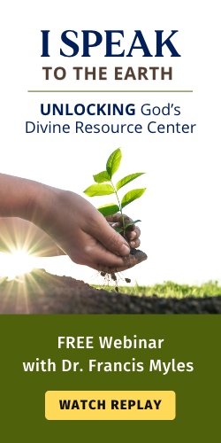 I Speak to the Earth: Unlocking God’s Divine Resource Center
